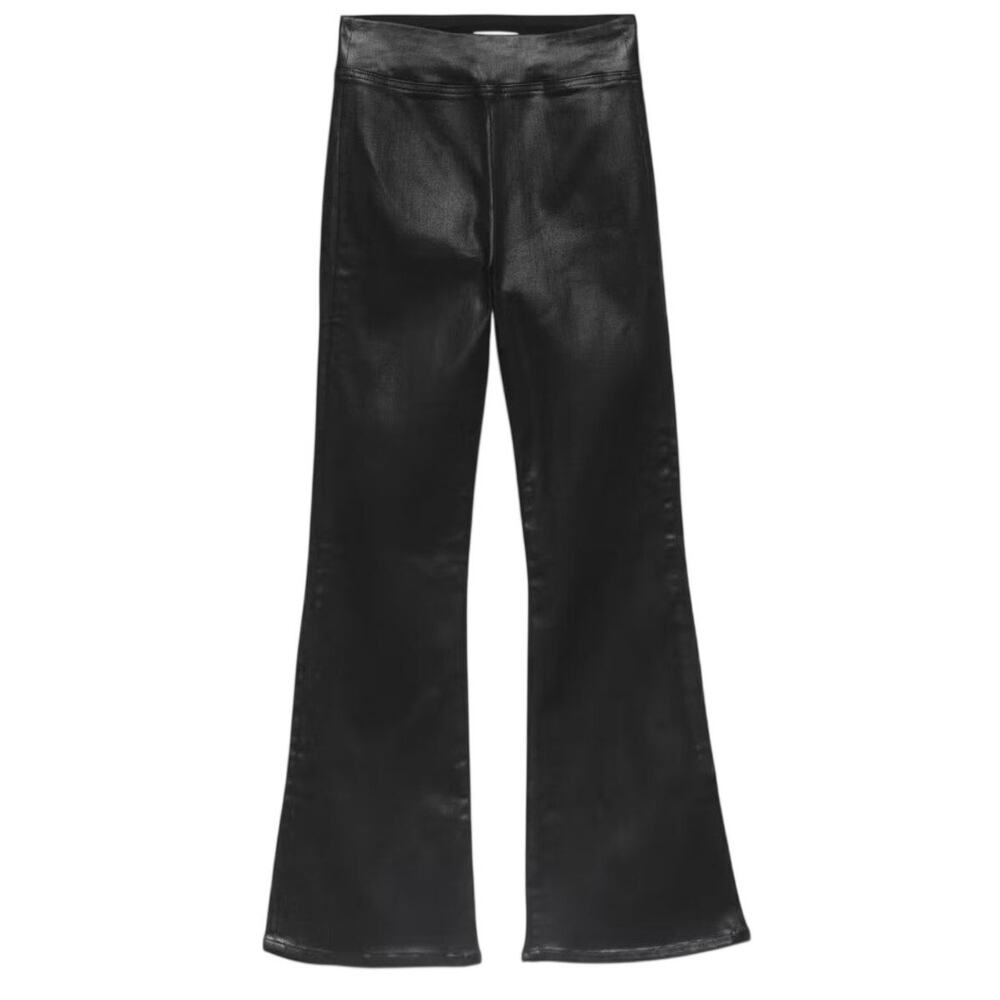 Frame Sleek Black Jetset Crop Mini Boot Denim Jeans Size 2